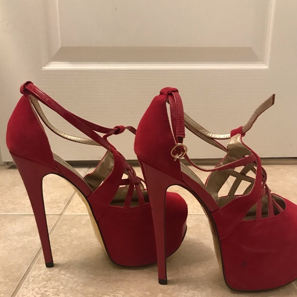 Bebe giant platform stiletto sandals - Picture 2 of 5